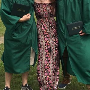 Off the shoulder BOHO MAXI DRESS